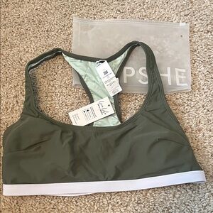 Cupshe Racer Back Bikini Top